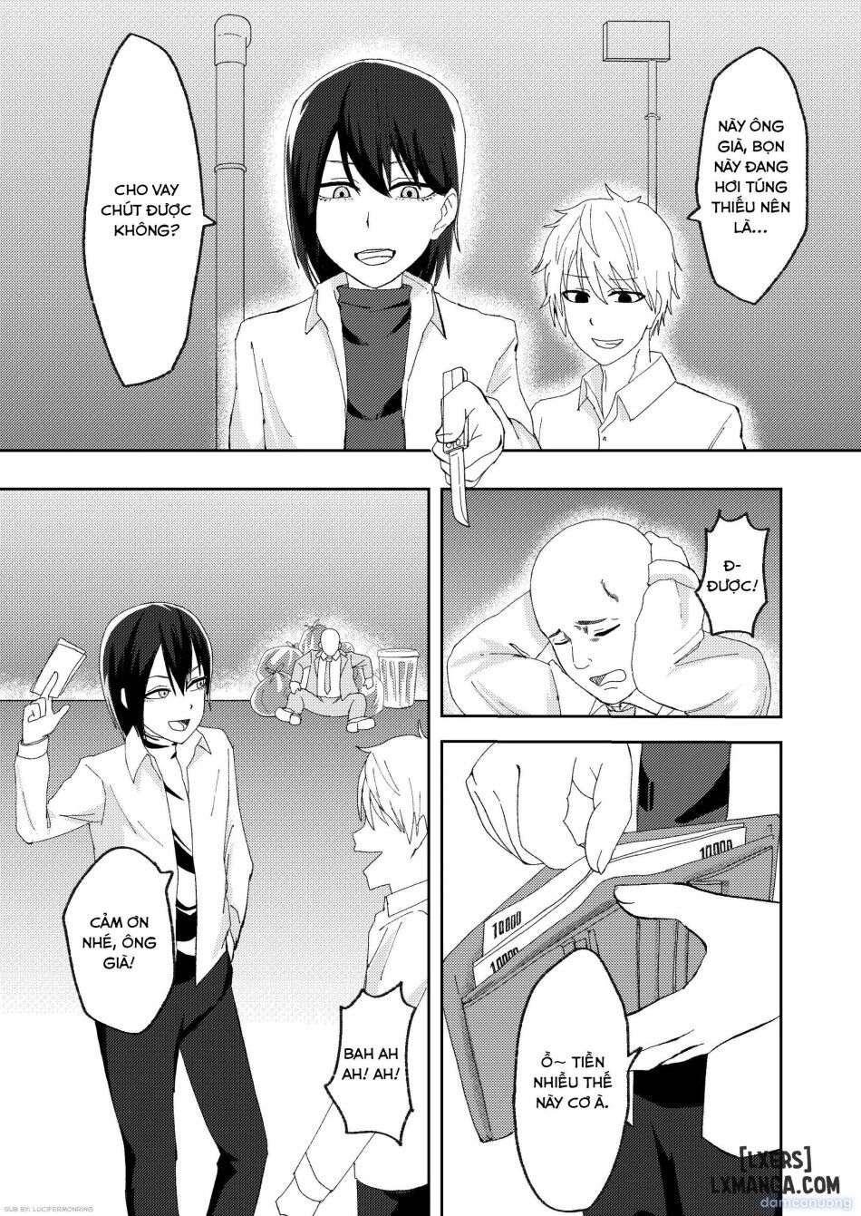 đọc truyện Katsuage Ni Akita Kara P-katsu Sagi Shitemita! | I Got Bored Of Extorting People, So I Tried Sugar Daddy Scamming! + Bonus Chương 1 ảnh 5 tại Thiên Thai Truyện