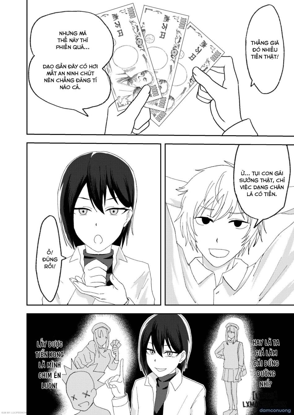 đọc truyện Katsuage Ni Akita Kara P-katsu Sagi Shitemita! | I Got Bored Of Extorting People, So I Tried Sugar Daddy Scamming! + Bonus Chương 1 ảnh 6 tại Thiên Thai Truyện