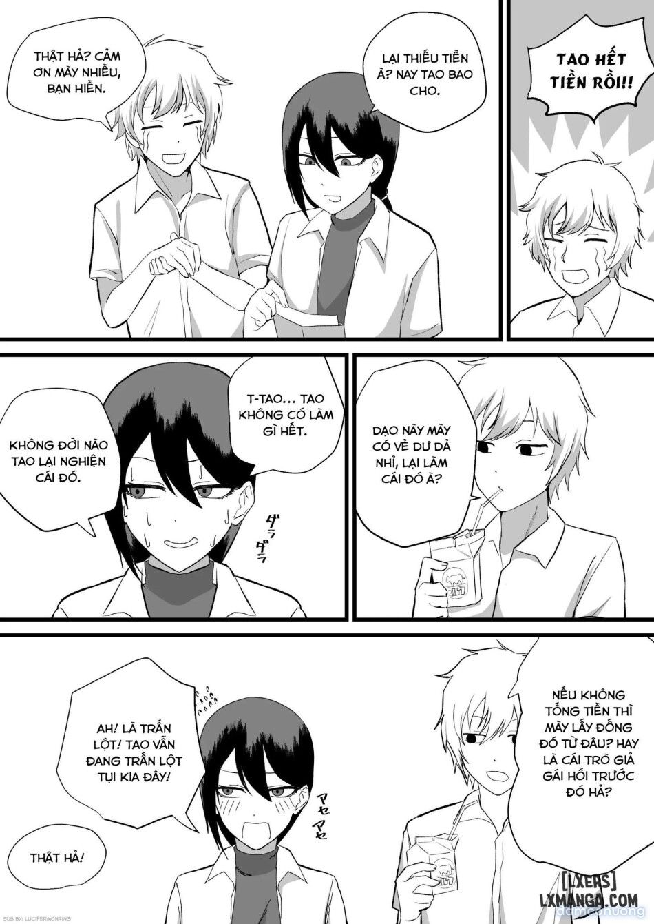 đọc truyện Katsuage Ni Akita Kara P-katsu Sagi Shitemita! | I Got Bored Of Extorting People, So I Tried Sugar Daddy Scamming! + Bonus Chương 2 ảnh 4 tại Thiên Thai Truyện