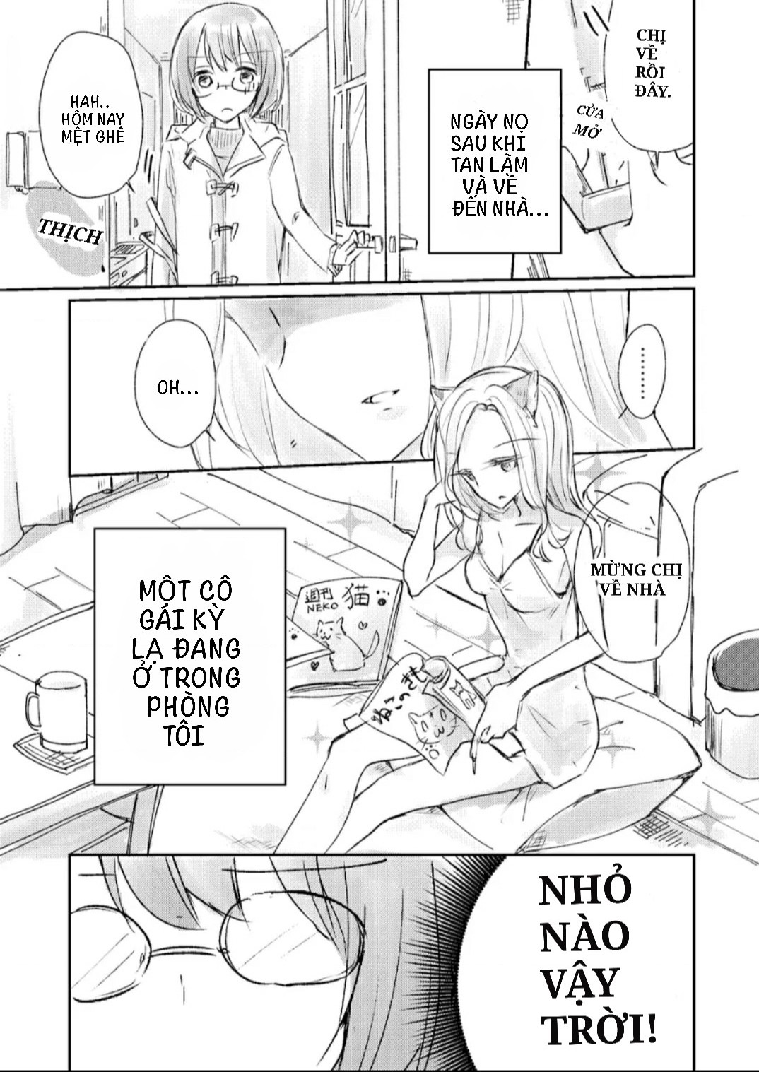 đọc truyện Katteru Neko Ga Gijinka Shitakedo Chotto Imeeji To Chigatta Hanashi Chương 1 ảnh 2 tại Thiên Thai Truyện