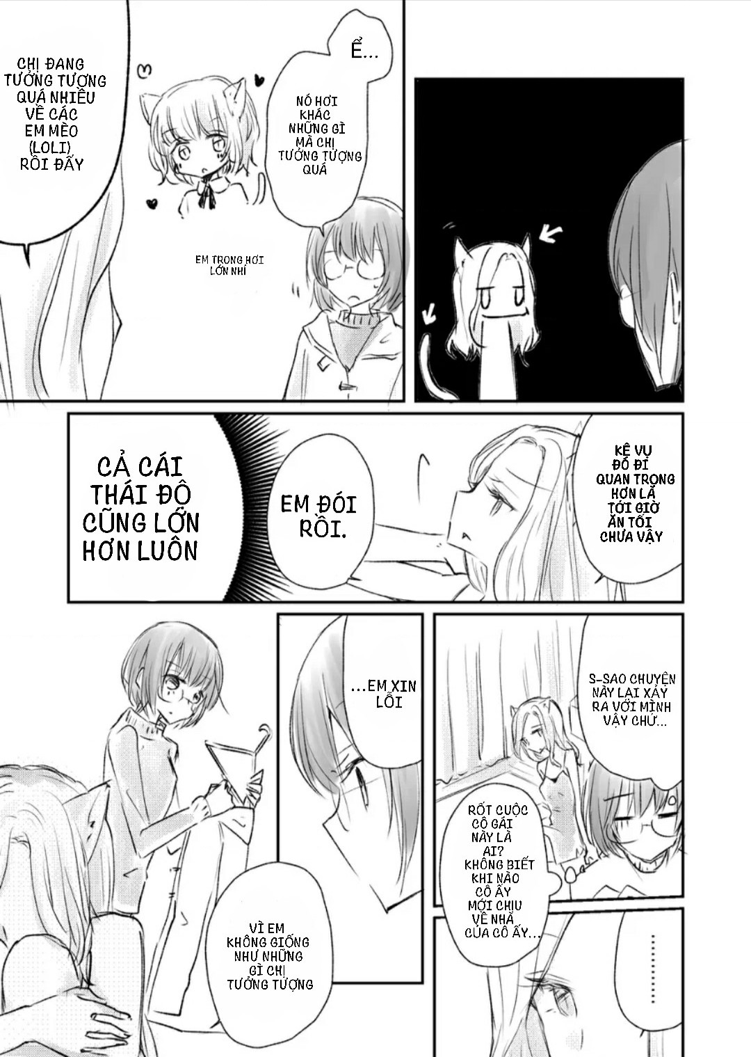 đọc truyện Katteru Neko Ga Gijinka Shitakedo Chotto Imeeji To Chigatta Hanashi Chương 1 ảnh 4 tại Thiên Thai Truyện