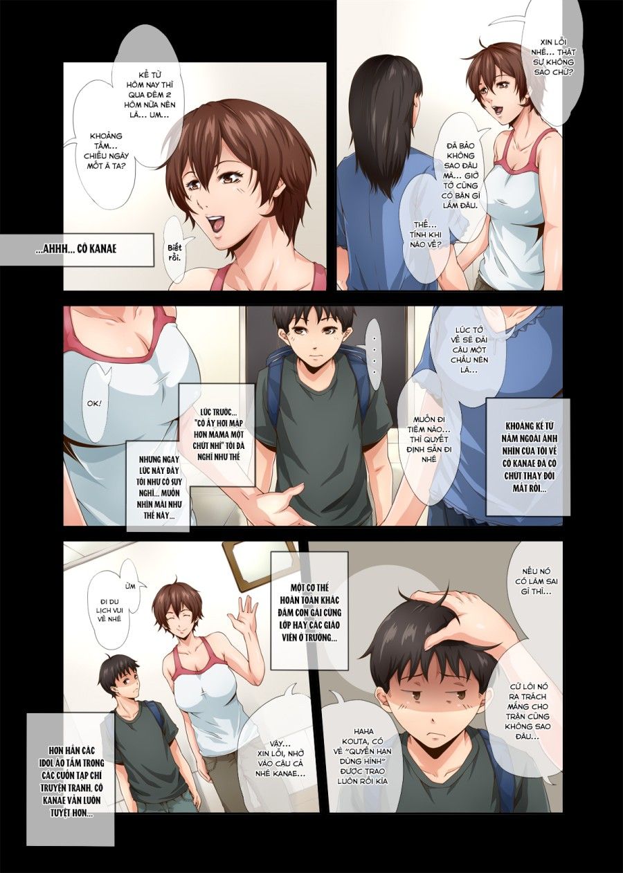 Kawaii Osaru-san To Sugosu Mesu Inu Obasan No 3-kakan No Jijo Chương 1 page 5 - Giả Dược