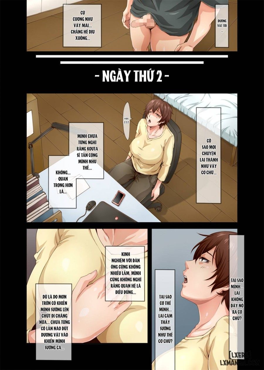 Kawaii Osaru-san To Sugosu Mesu Inu Obasan No 3-kakan No Jijo Oneshot page 19 - Giả Dược