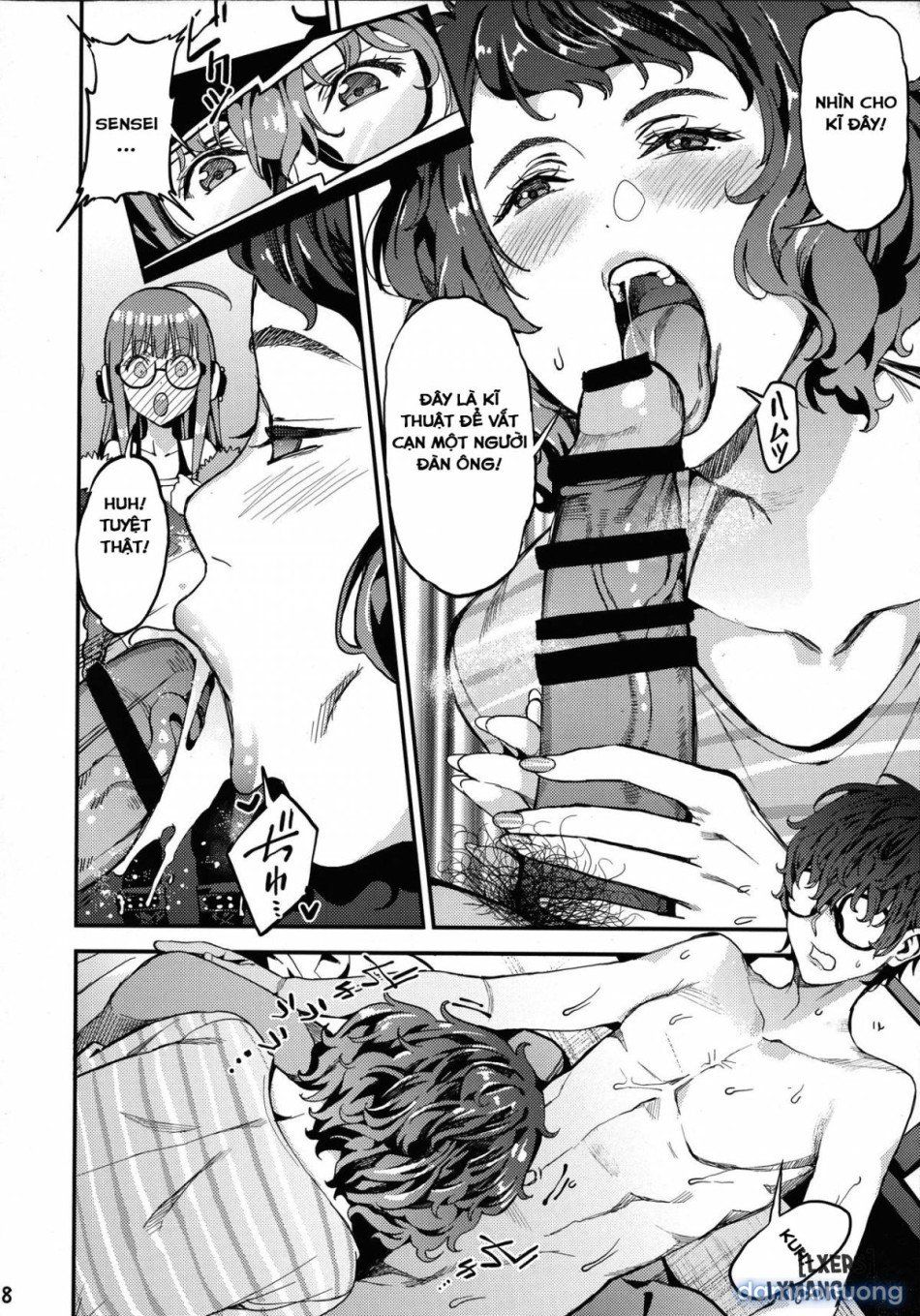 đọc truyện Kawakami Sensei To Futaba No Himitsu Kojin Jugyou Chương 1 ảnh 9 tại Thiên Thai Truyện