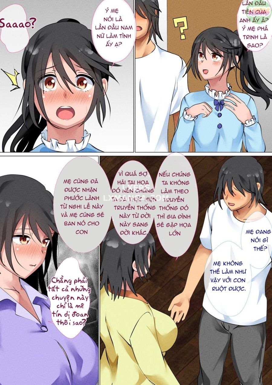 Kazoku De Musuko O Fudeoroshi Suru Narawashi Ga Sonzai Suru Kakei Oneshot page 11 - Giả Dược