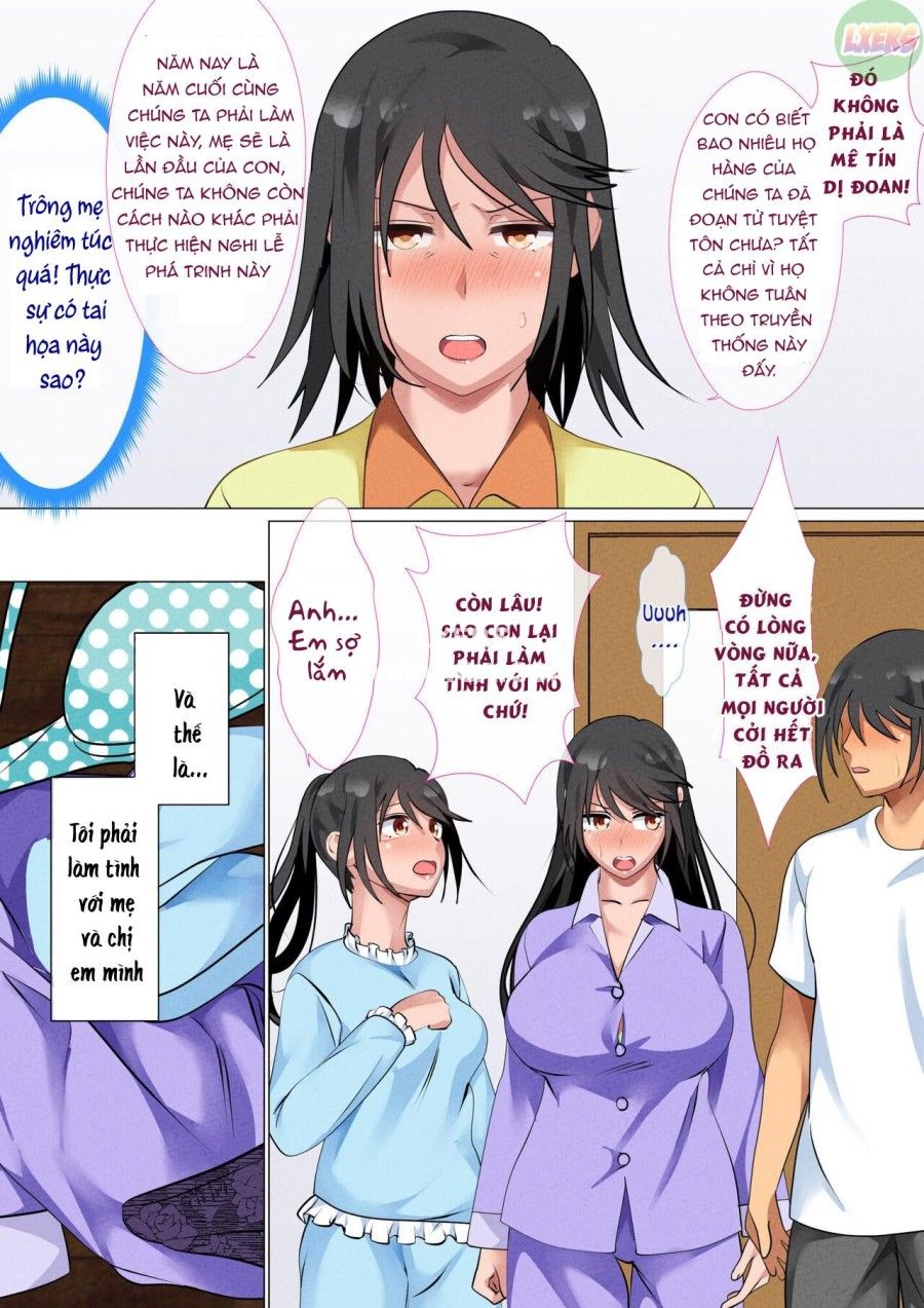 Kazoku De Musuko O Fudeoroshi Suru Narawashi Ga Sonzai Suru Kakei Oneshot page 12 - Giả Dược