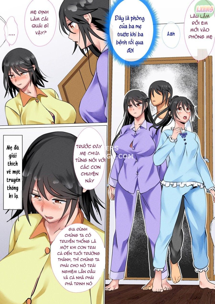 Kazoku De Musuko O Fudeoroshi Suru Narawashi Ga Sonzai Suru Kakei Oneshot page 10 - Giả Dược