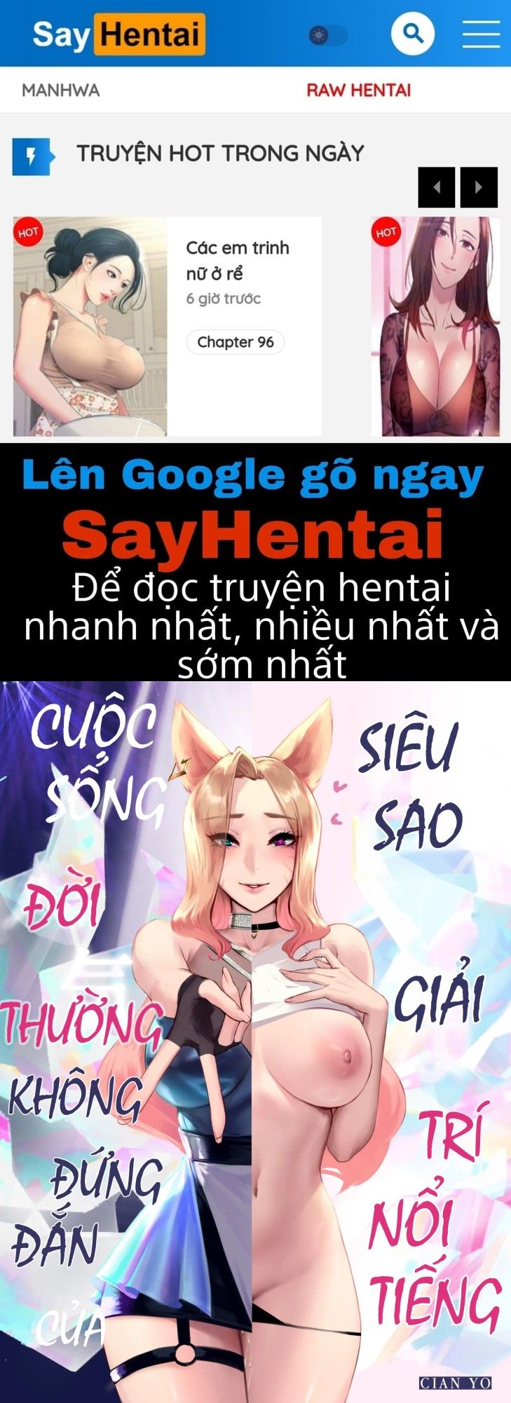 đọc truyện K/da Super Slut Ahri Oneshot ảnh 1 tại Giả Dược