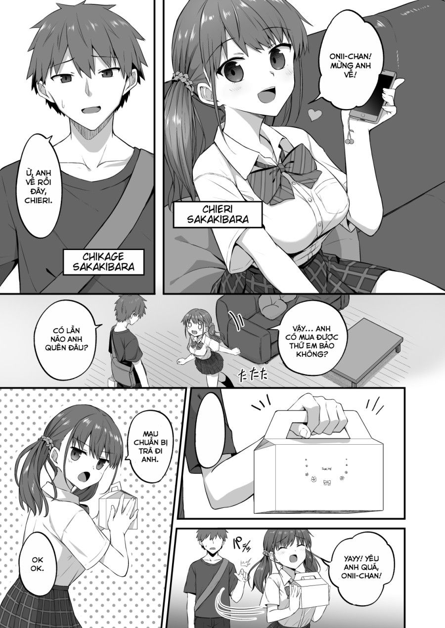 Kế Hoạch Biến Cô Em Gái Thành Của Riêng Mình Oneshot page 5 - Giả Dược