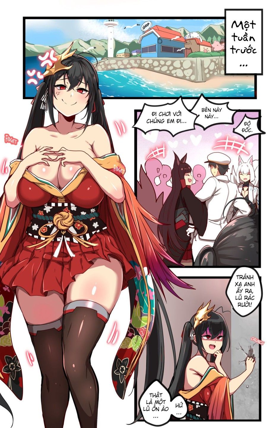 Kế Hoạch Của Taihou. Oneshot page 6 - Giả Dược