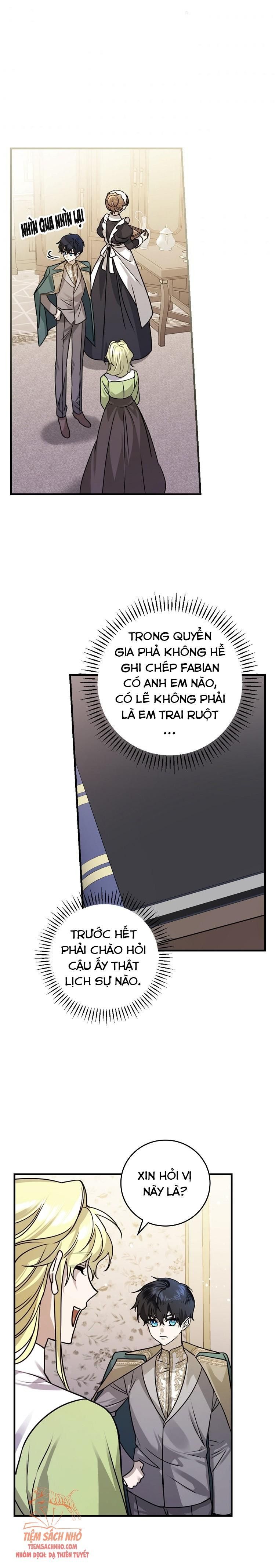 đọc truyện Kế Hoạch Kết Thúc Hoàn Hảo Của Ác Nữ Trong Truyện Cổ Tích Chương 14.5 ảnh 14 tại Thiên Thai Truyện