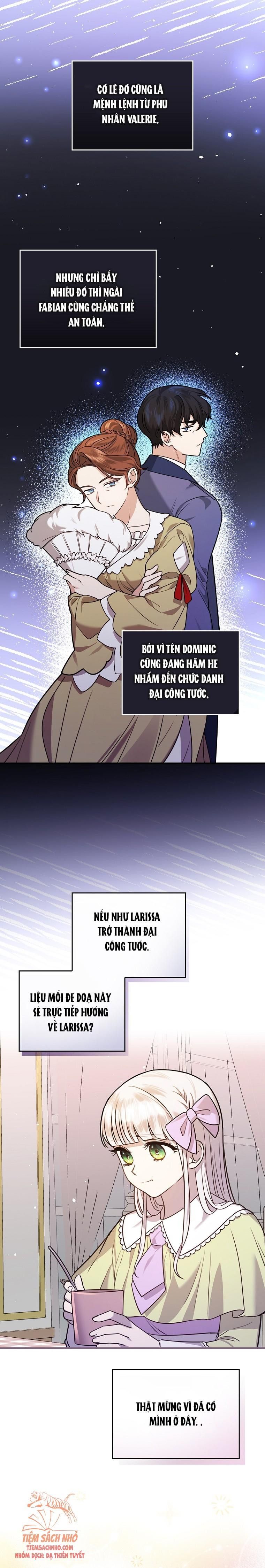 đọc truyện Kế Hoạch Kết Thúc Hoàn Hảo Của Ác Nữ Trong Truyện Cổ Tích Chương 18.5 ảnh 9 tại Thiên Thai Truyện