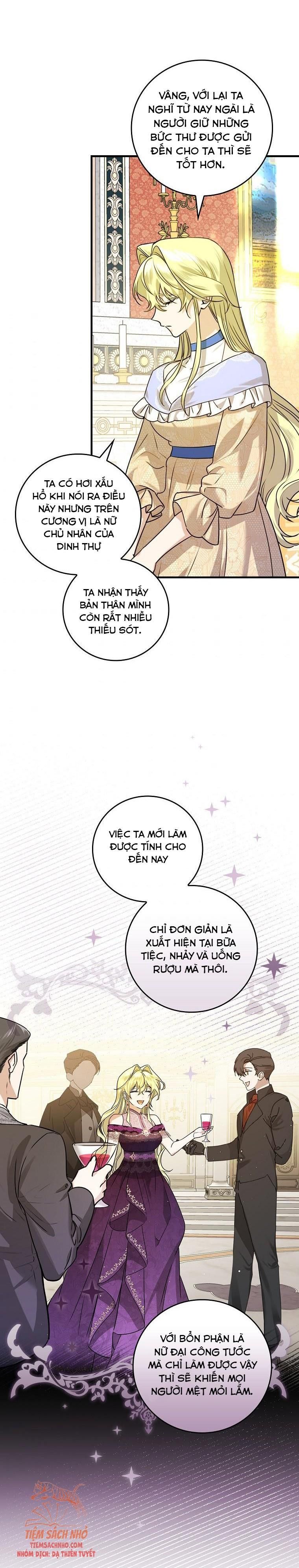 đọc truyện Kế Hoạch Kết Thúc Hoàn Hảo Của Ác Nữ Trong Truyện Cổ Tích Chương 22.5 ảnh 9 tại Thiên Thai Truyện