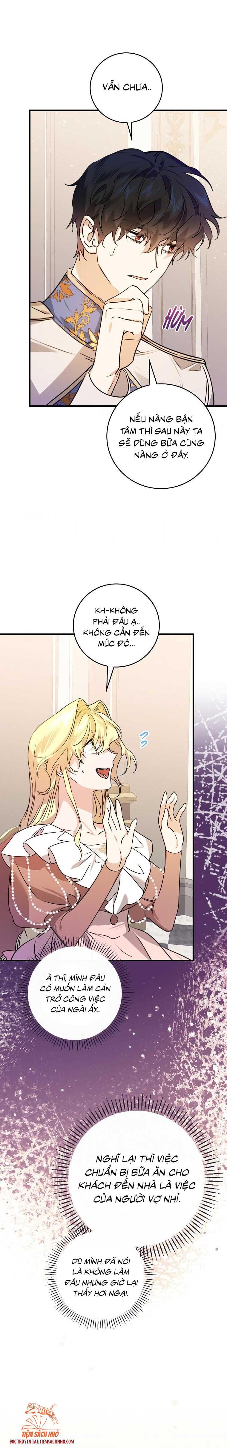 đọc truyện Kế Hoạch Kết Thúc Hoàn Hảo Của Ác Nữ Trong Truyện Cổ Tích Chương 25.5 ảnh 12 tại Thiên Thai Truyện