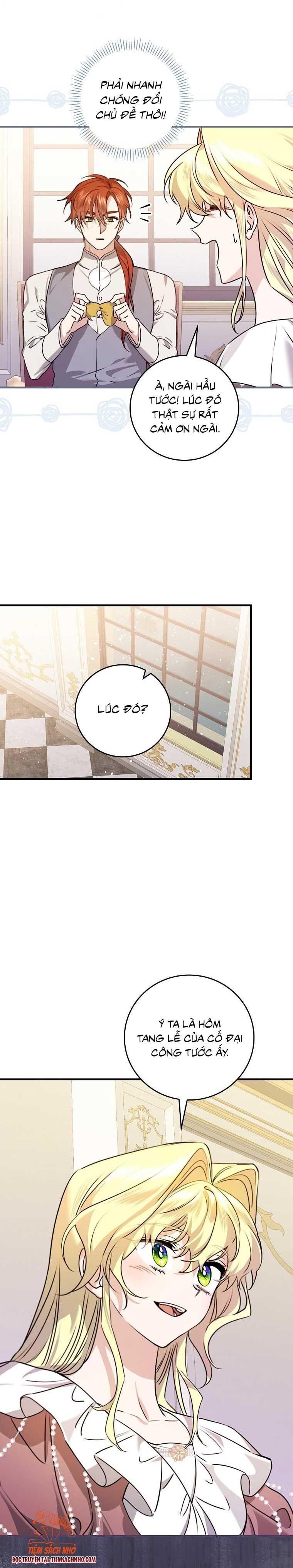 đọc truyện Kế Hoạch Kết Thúc Hoàn Hảo Của Ác Nữ Trong Truyện Cổ Tích Chương 25.5 ảnh 5 tại Thiên Thai Truyện