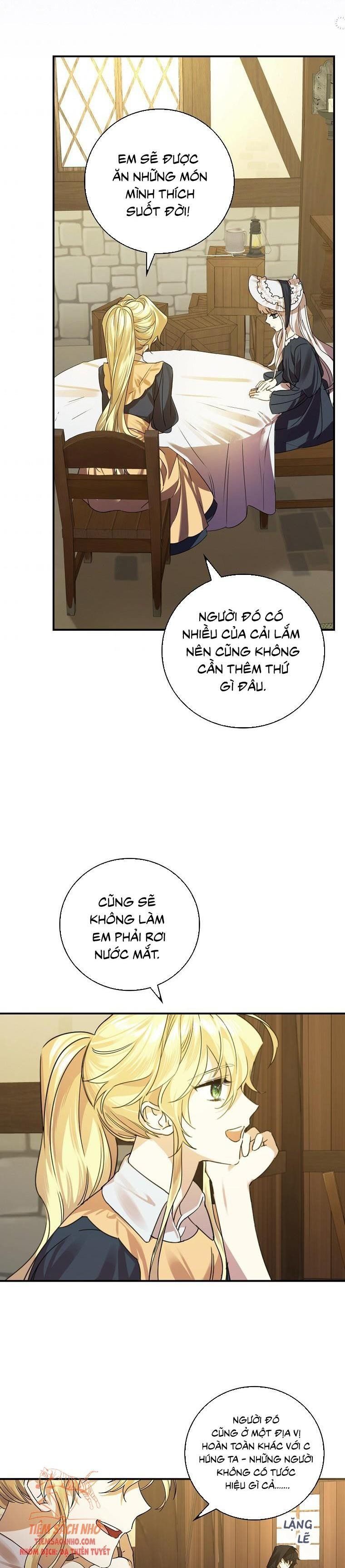 đọc truyện Kế Hoạch Kết Thúc Hoàn Hảo Của Ác Nữ Trong Truyện Cổ Tích Chương 5.5 ảnh 18 tại Thiên Thai Truyện