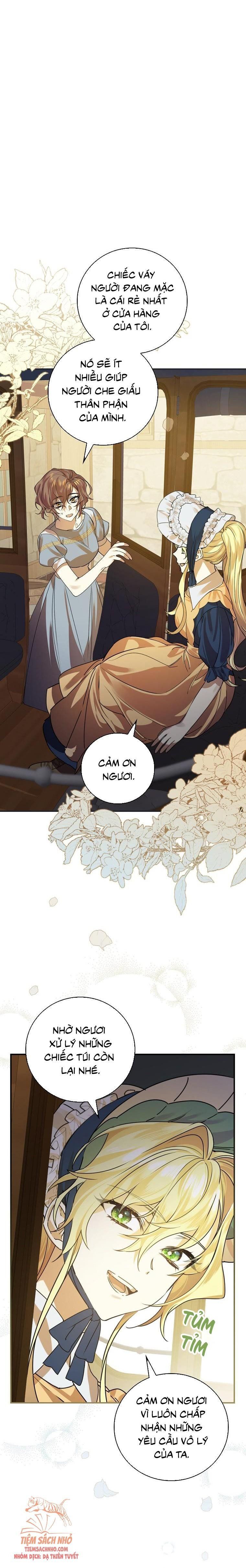 đọc truyện Kế Hoạch Kết Thúc Hoàn Hảo Của Ác Nữ Trong Truyện Cổ Tích Chương 5.5 ảnh 8 tại Thiên Thai Truyện