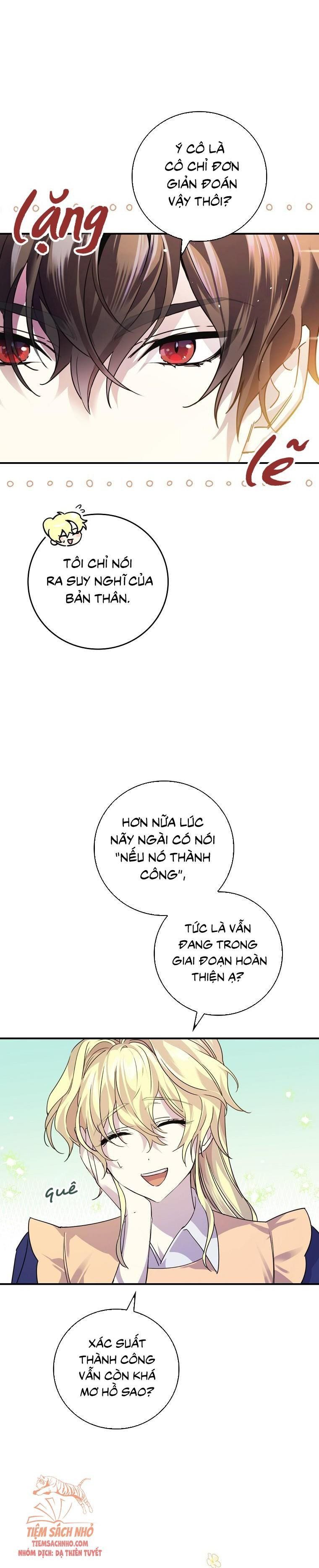 đọc truyện Kế Hoạch Kết Thúc Hoàn Hảo Của Ác Nữ Trong Truyện Cổ Tích Chương 7.5 ảnh 10 tại Thiên Thai Truyện