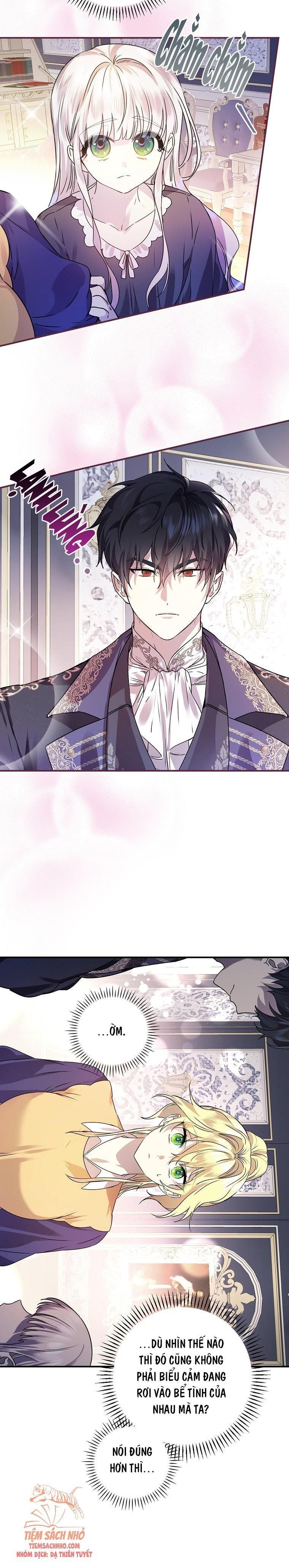 đọc truyện Kế Hoạch Kết Thúc Hoàn Hảo Của Ác Nữ Trong Truyện Cổ Tích Chương 9.5 ảnh 10 tại Thiên Thai Truyện