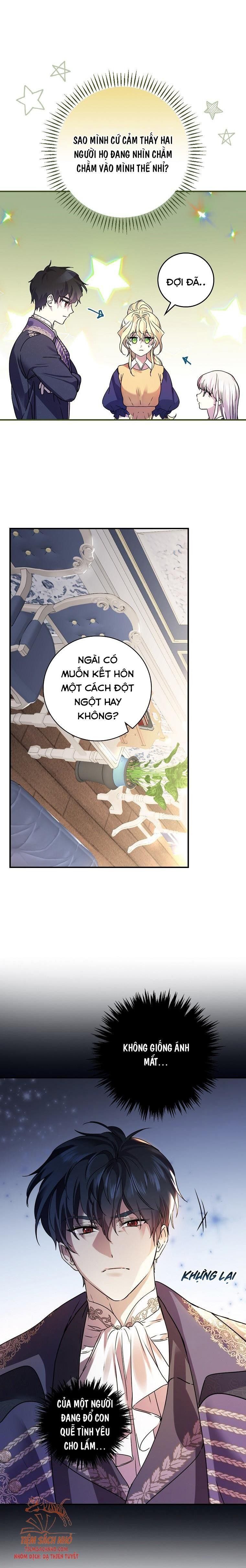 đọc truyện Kế Hoạch Kết Thúc Hoàn Hảo Của Ác Nữ Trong Truyện Cổ Tích Chương 9.5 ảnh 11 tại Thiên Thai Truyện