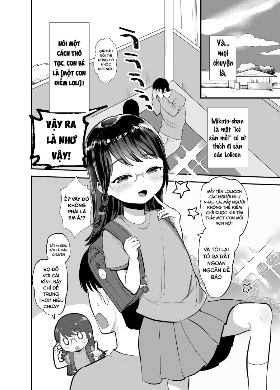 Kẻ Săn Mồi Đội Lốt Bé Loli Ngây Thơ Oneshot page 5 - Giả Dược