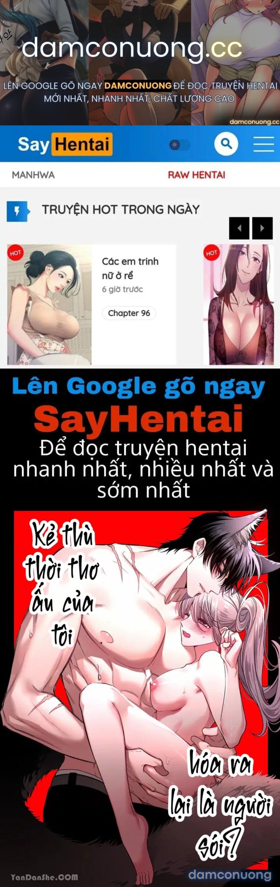 đọc truyện Kẻ Thù Thời Thơ Ấu Của Tôi Hóa Ra Lại Là Người Sói_ Chương 1 ảnh 2 tại Thiên Thai Truyện