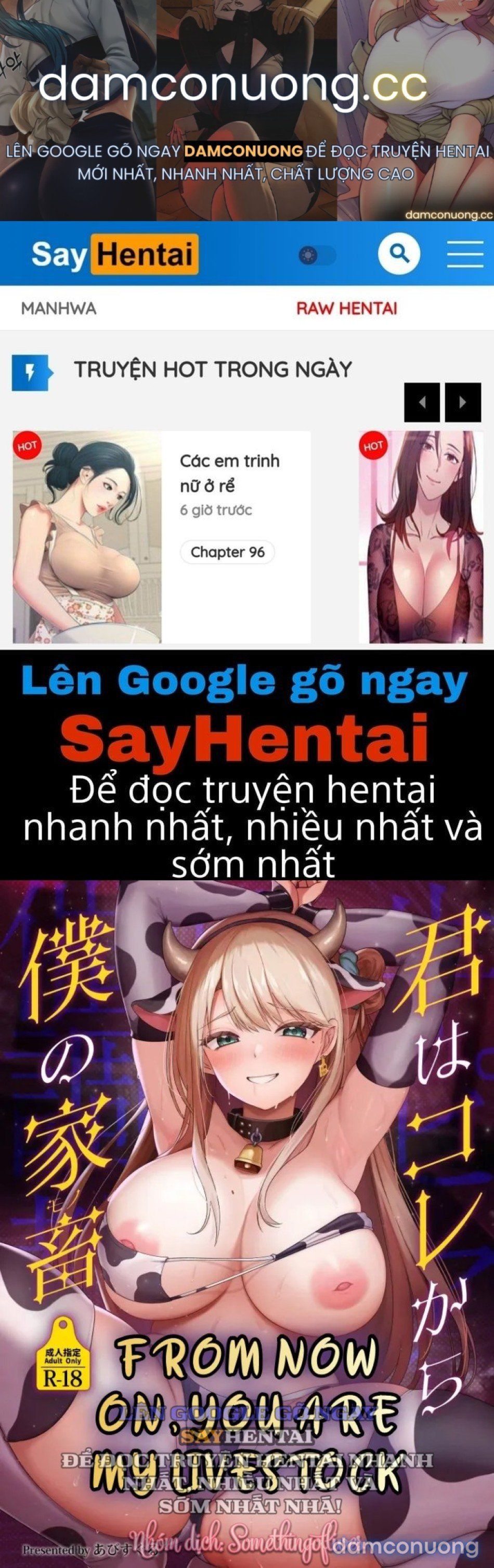 đọc truyện Kể Từ Bây Giờ Cô Là Vật Nuôi Của Tôi Chương 1 ảnh 2 tại Thiên Thai Truyện