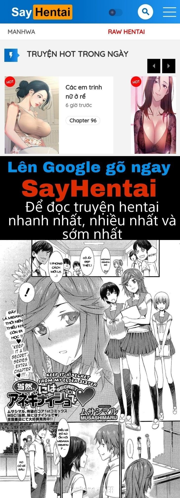 đọc truyện Keep It A Secret From My Sister Of Course Chương 10 ảnh 1 tại Giả Dược