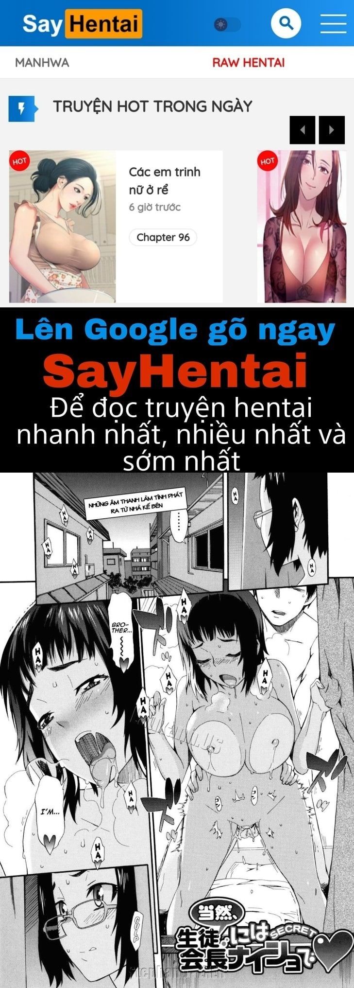 đọc truyện Keep It A Secret From My Sister Of Course Chương 3 ảnh 1 tại Thiên Thai Truyện