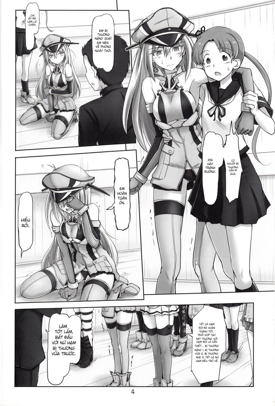 đọc truyện Kekkon Kakko Shoya (kantai Collection -kancolle-) Oneshot ảnh 4 tại Giả Dược
