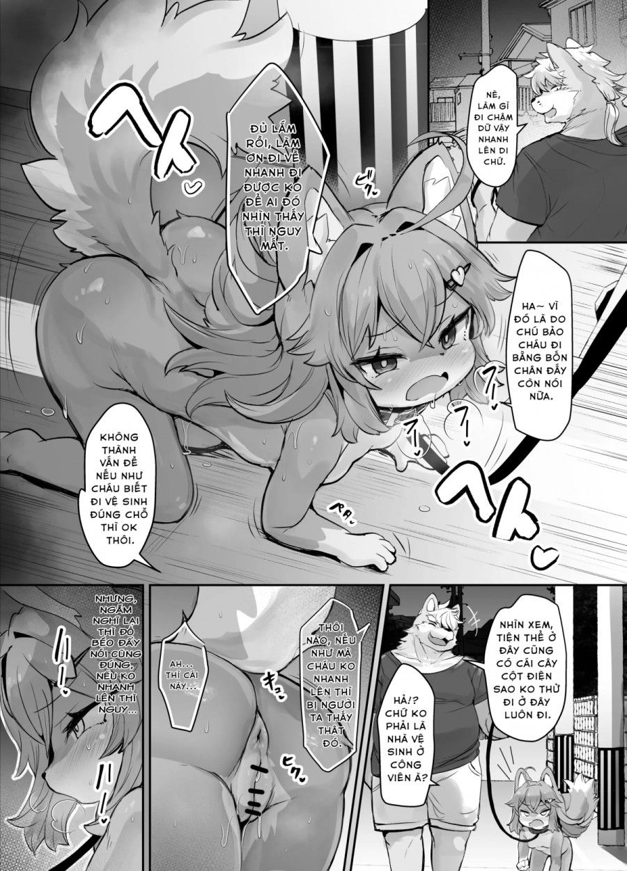 Kemorori O Okami Rurichan Ga Petto Ni Sareru Wakeganai!! Oneshot page 18 - Giả Dược
