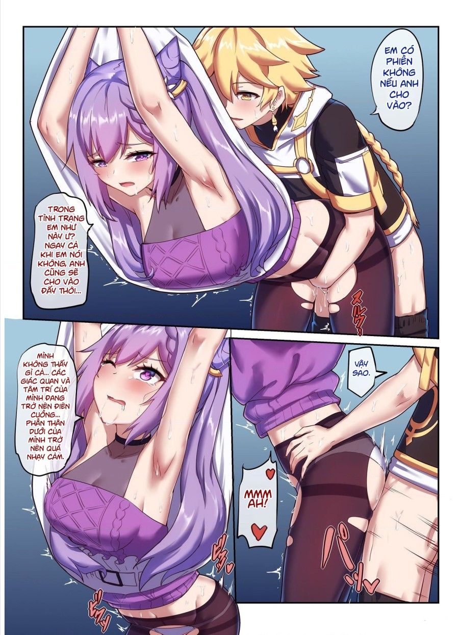 Keqing Hẹn Hò Với Nhà Lữ Hành Oneshot page 20 - Giả Dược