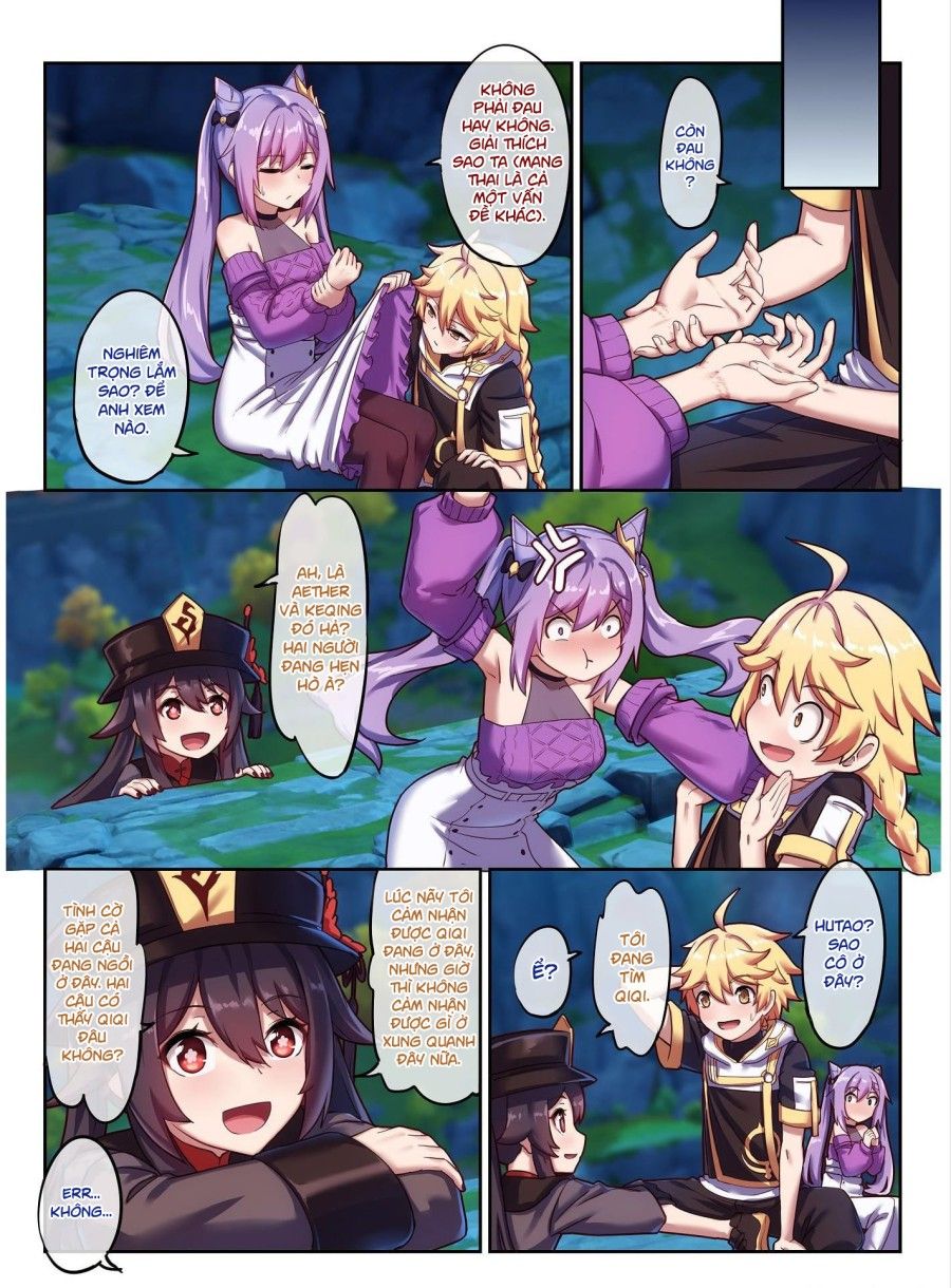 Keqing Hẹn Hò Với Nhà Lữ Hành Oneshot page 24 - Giả Dược