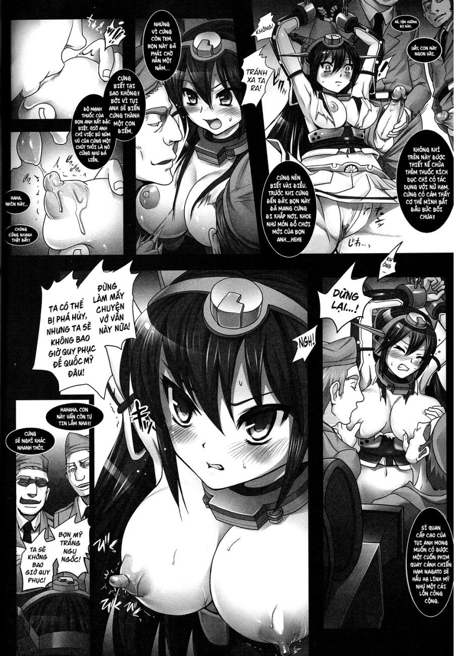 Kết Cục Của Nữ Hạm Nagato Sau Khi Rơi Vào Tay Lính Mĩ Oneshot page 7 - Giả Dược