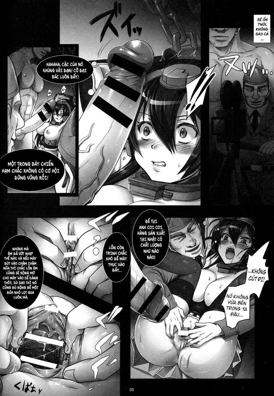 Kết Cục Của Nữ Hạm Nagato Sau Khi Rơi Vào Tay Lính Mĩ Oneshot page 9 - Giả Dược