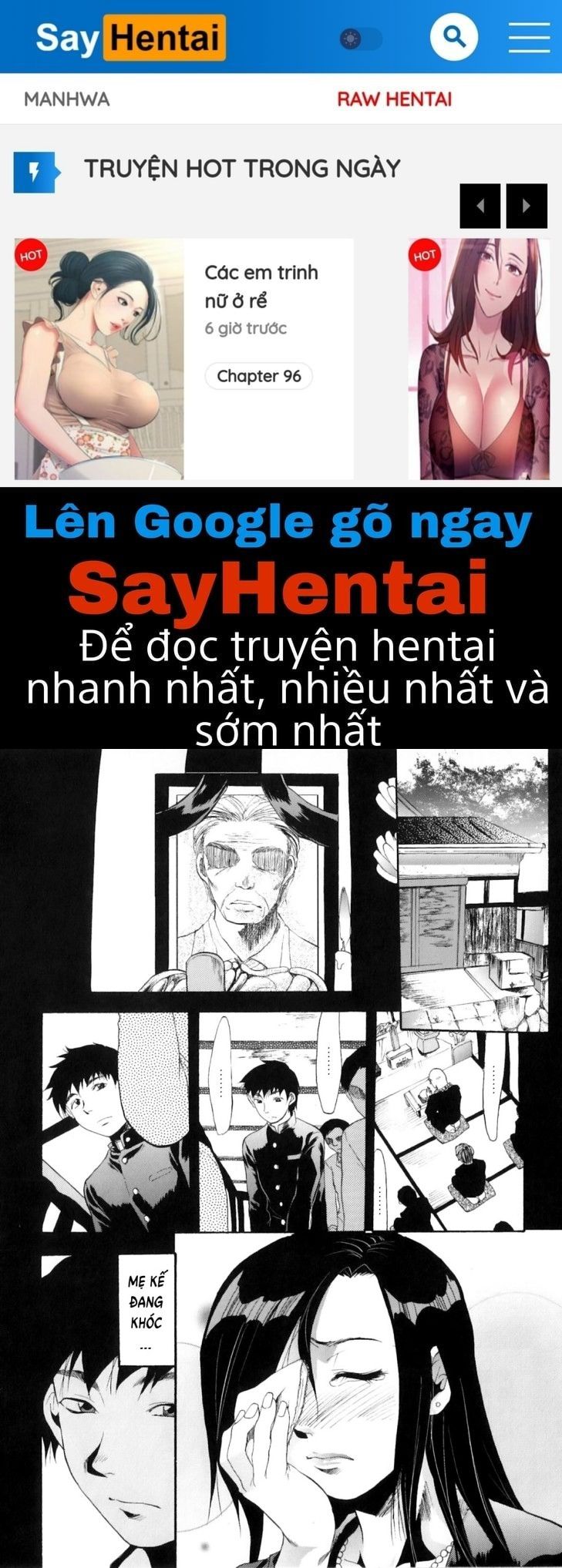 Khát Khao Mẹ Và Con Trai Chương 7 page 1 - Giả Dược