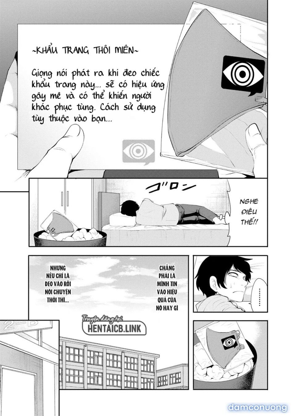 đọc truyện Khẩu Trang Thôi Miên: Chịch Tức Thì Chương 1 ảnh 10 tại Thiên Thai Truyện