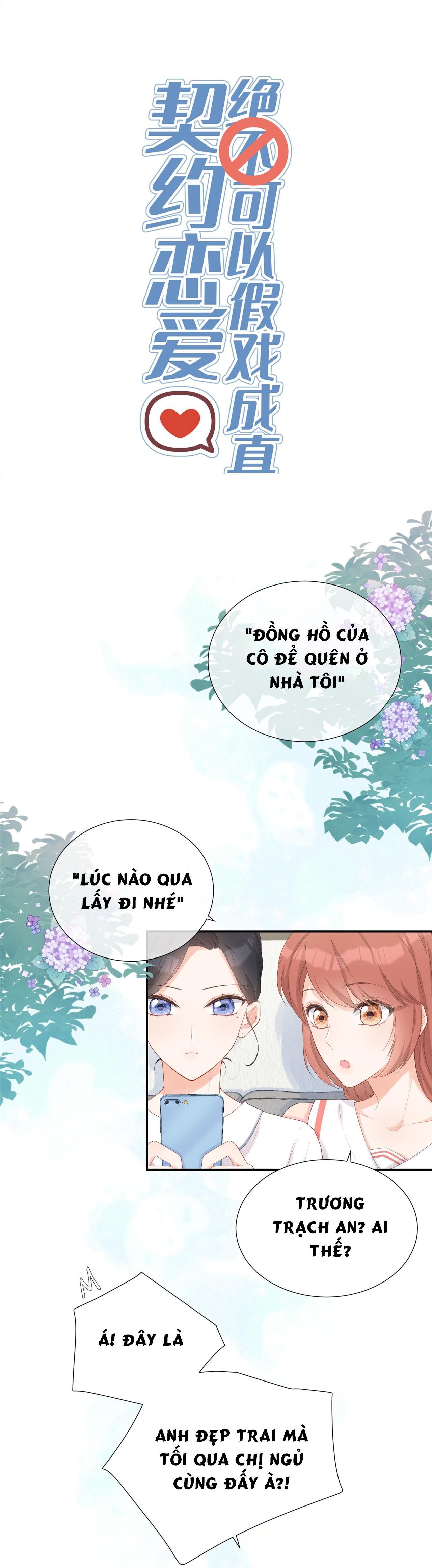 đọc truyện Khế Ước Tình Yêu: Tuyệt Đối Không Thể Phim Giả Tình Thật Chương 9 ảnh 4 tại Thiên Thai Truyện