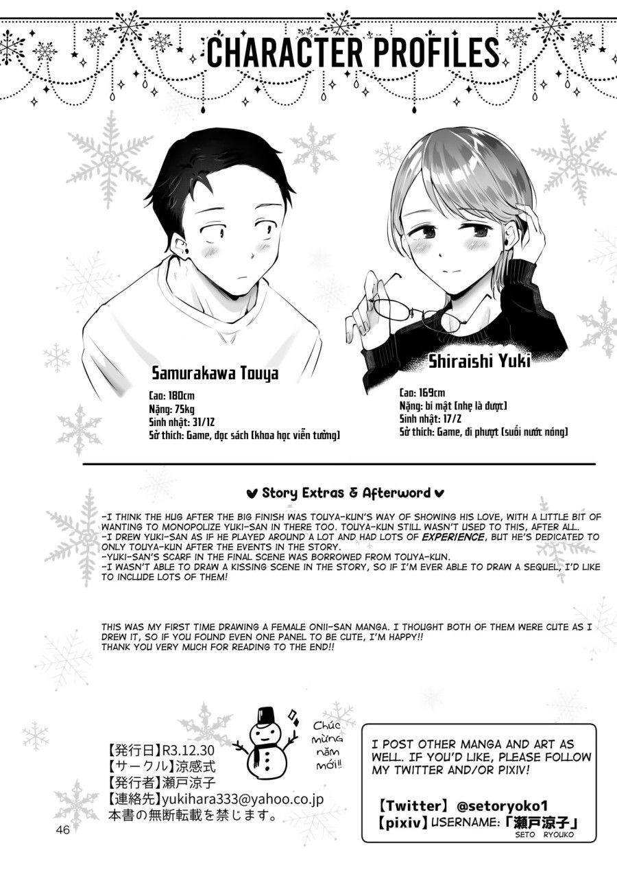 Khi Bông Tuyết Rơi Oneshot page 45 - Giả Dược