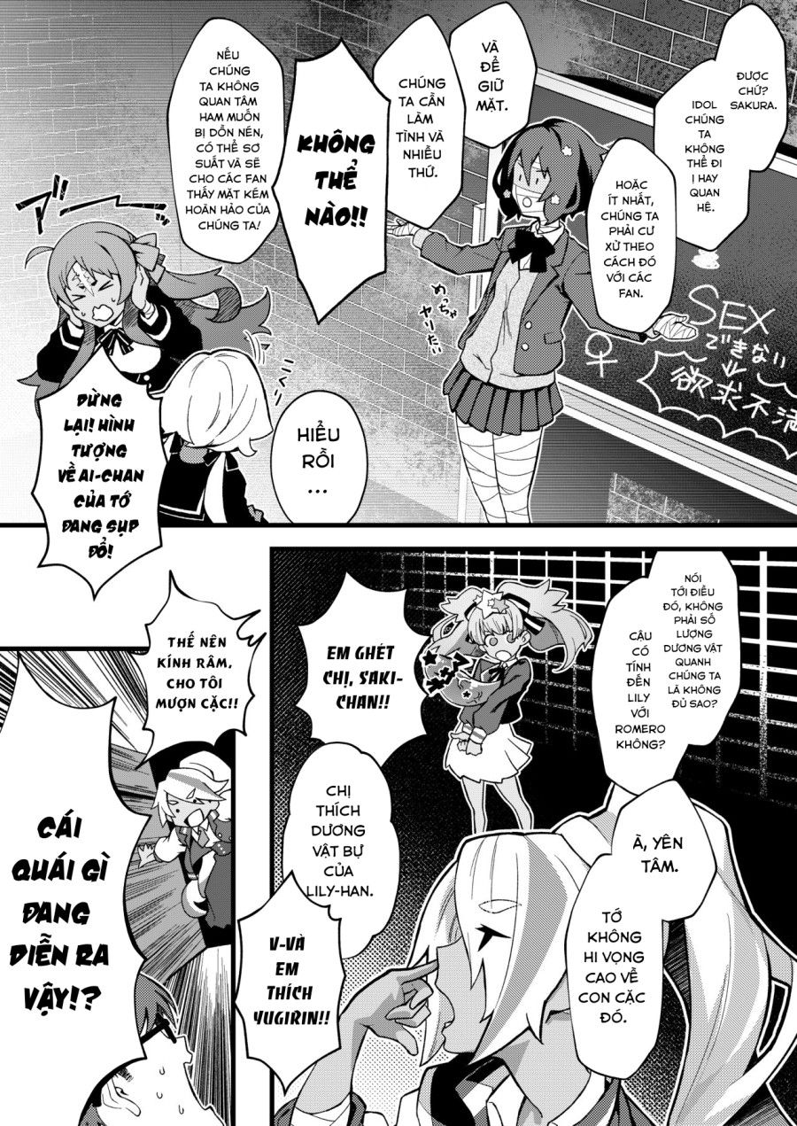 Khi Các Nàng Zombie Muốn Làm Tình. Oneshot page 4 - Giả Dược