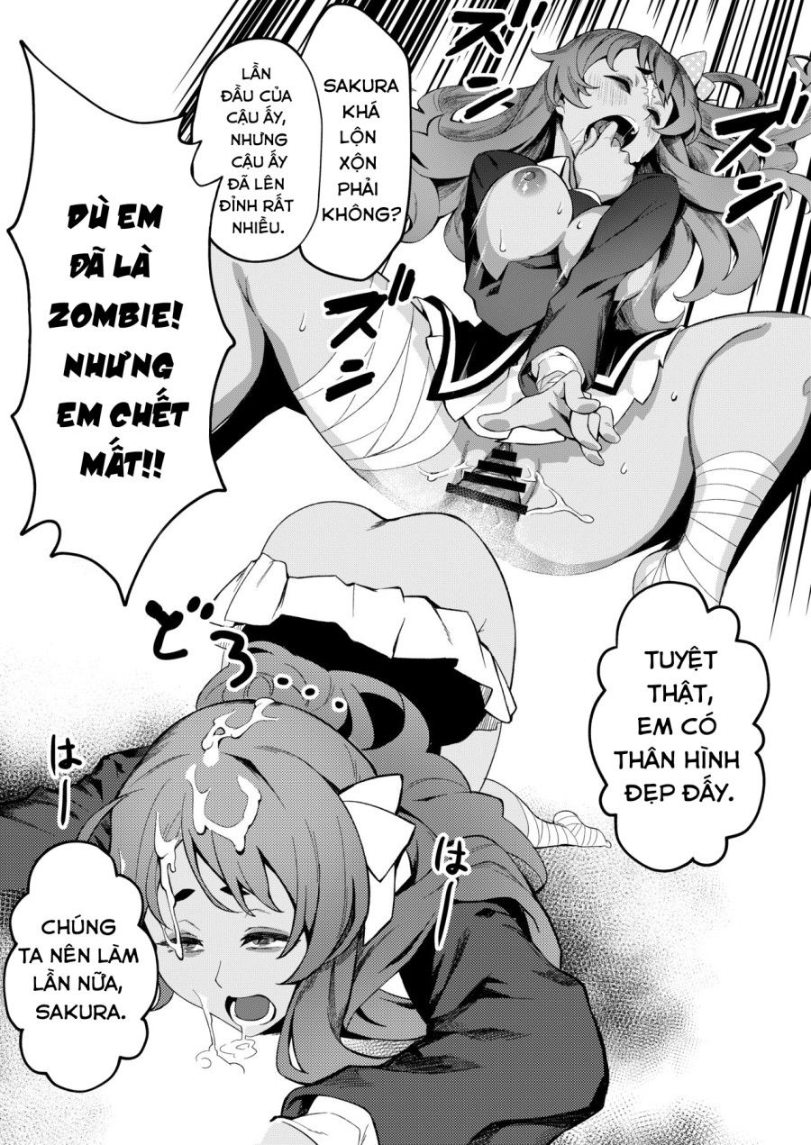 Khi Các Nàng Zombie Muốn Làm Tình. Oneshot page 8 - Giả Dược