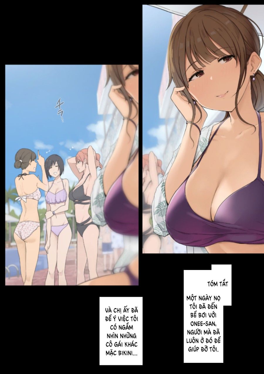 Khi Chị Người Yêu Ngọt Ngào Vắt Kiệt Tôi Oneshot page 1 - Giả Dược