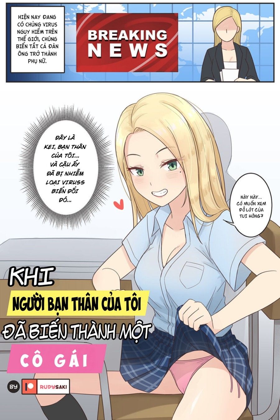 Khi Người Bạn Biến Thái Của Tôi Trở Thành Con Gái. Oneshot page 1 - Giả Dược