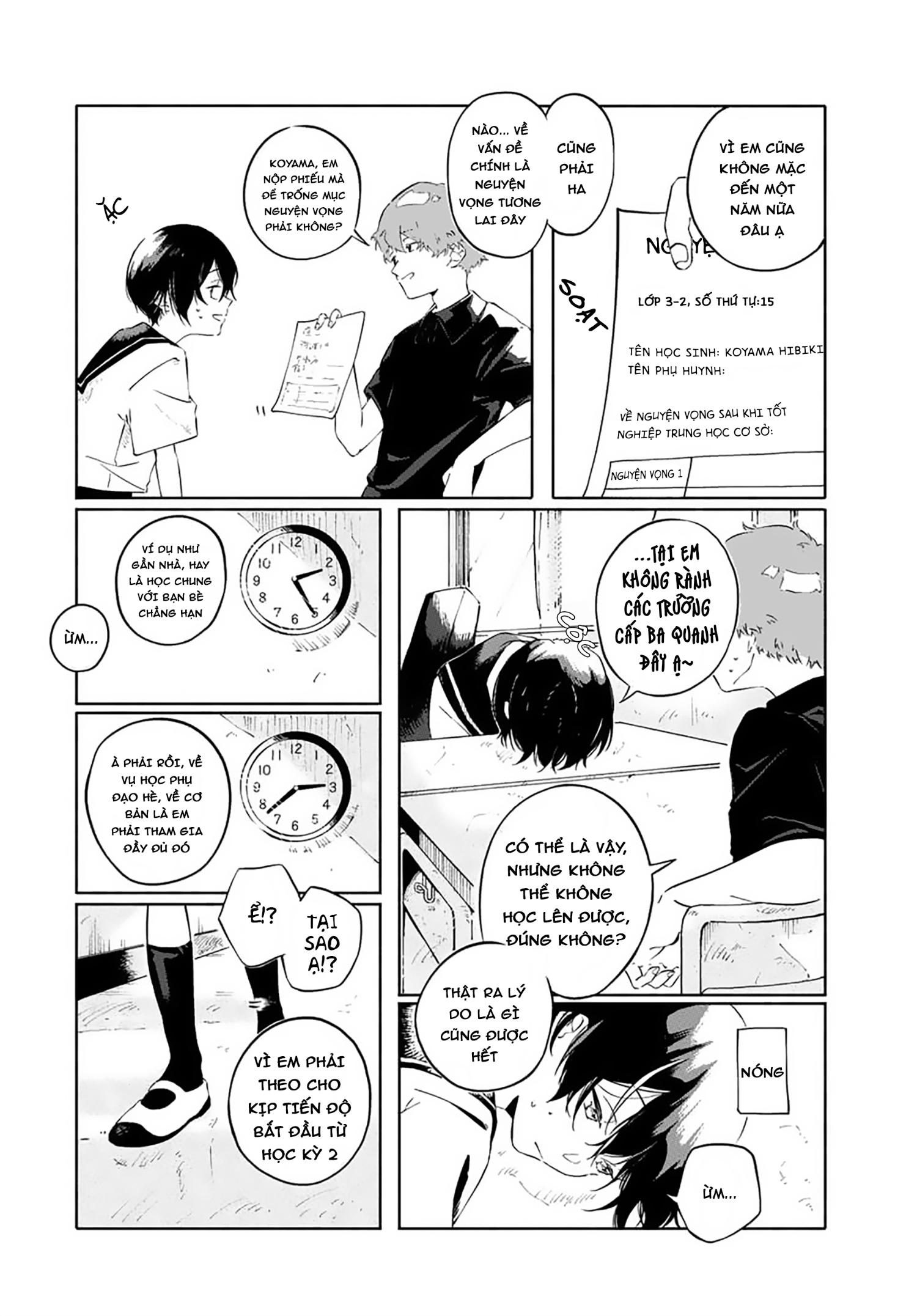 đọc truyện Khi Tuyết Tan Ta Sẽ Mặc Chung Bộ Đồng Phục Chương 1 ảnh 3 tại Thiên Thai Truyện