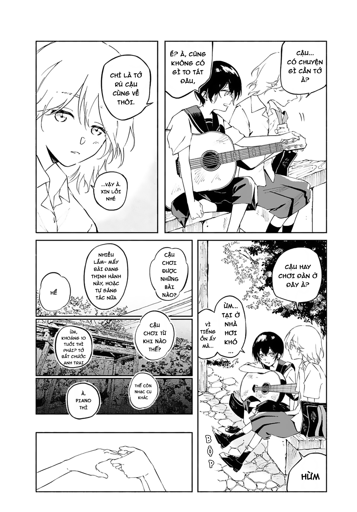 đọc truyện Khi Tuyết Tan Ta Sẽ Mặc Chung Bộ Đồng Phục Chương 1 ảnh 12 tại Thiên Thai Truyện