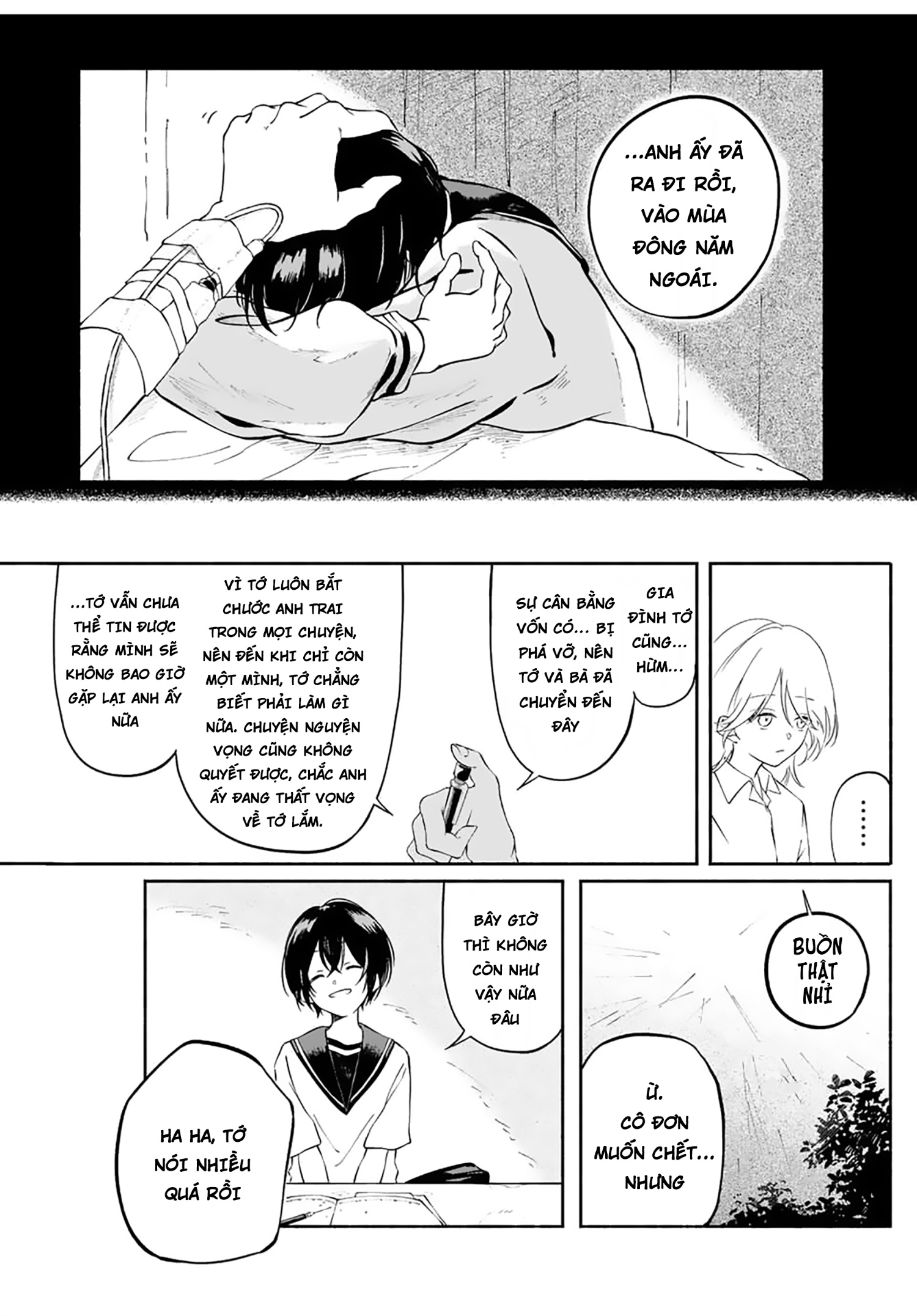 đọc truyện Khi Tuyết Tan Ta Sẽ Mặc Chung Bộ Đồng Phục Chương 1 ảnh 37 tại Thiên Thai Truyện