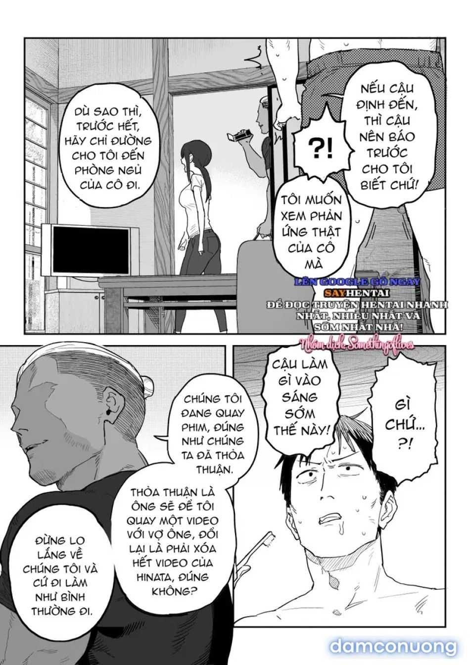 đọc truyện Khiến Cho Cô Ấy Ra Mắt Phim Người Lớn Doujin Thay Cho Con Gái Mình Chương 1 ảnh 18 tại Thiên Thai Truyện