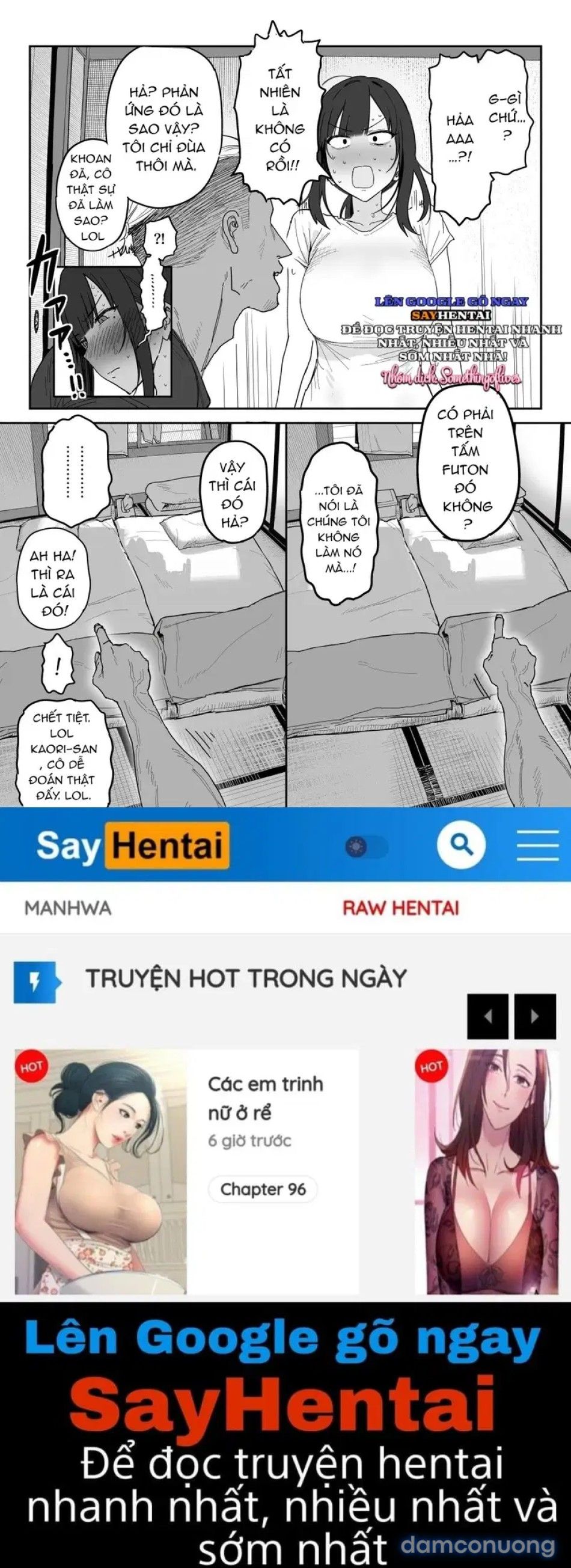 đọc truyện Khiến Cho Cô Ấy Ra Mắt Phim Người Lớn Doujin Thay Cho Con Gái Mình Chương 1 ảnh 21 tại Thiên Thai Truyện