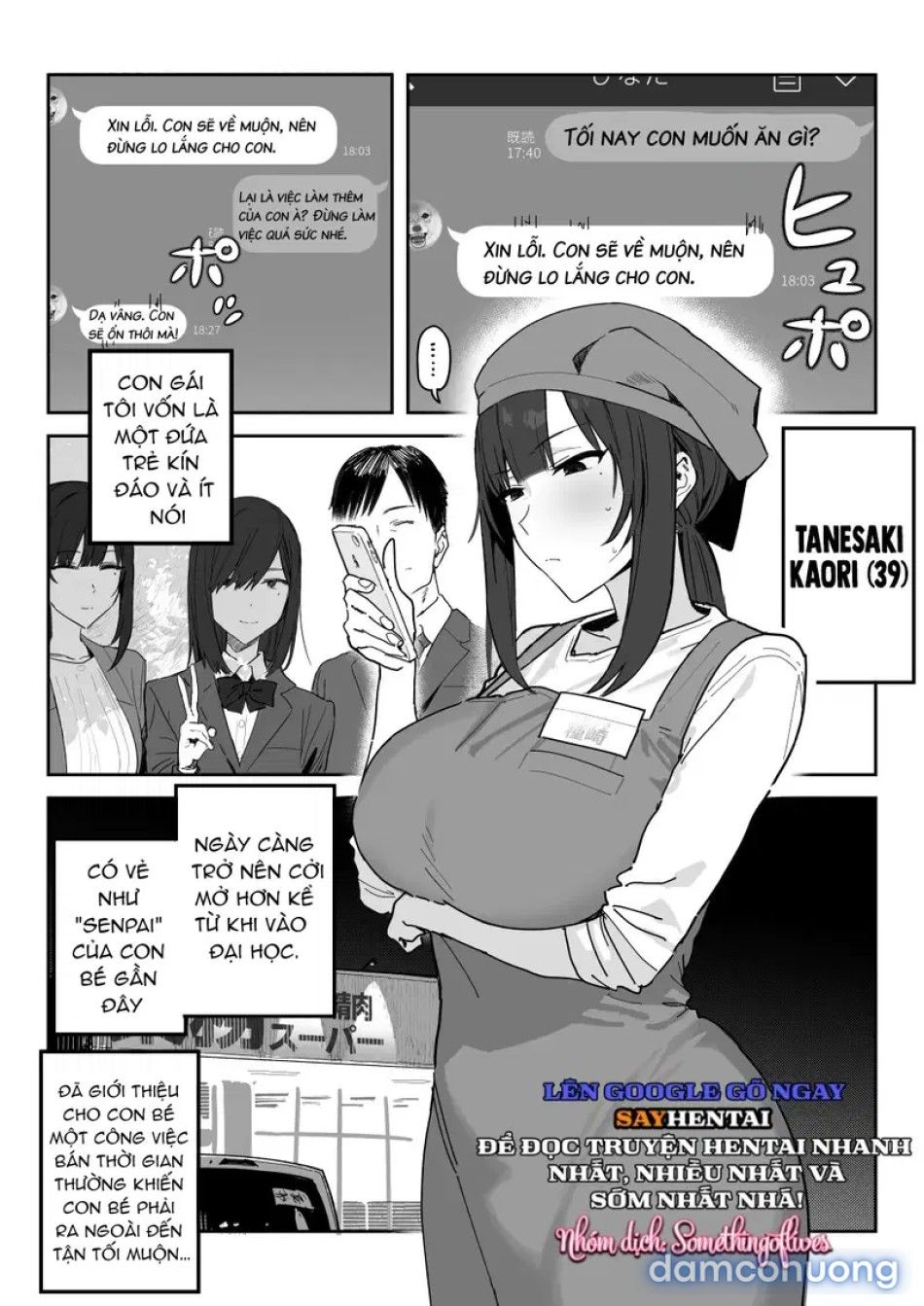 đọc truyện Khiến Cho Cô Ấy Ra Mắt Phim Người Lớn Doujin Thay Cho Con Gái Mình Chương 1 ảnh 4 tại Thiên Thai Truyện