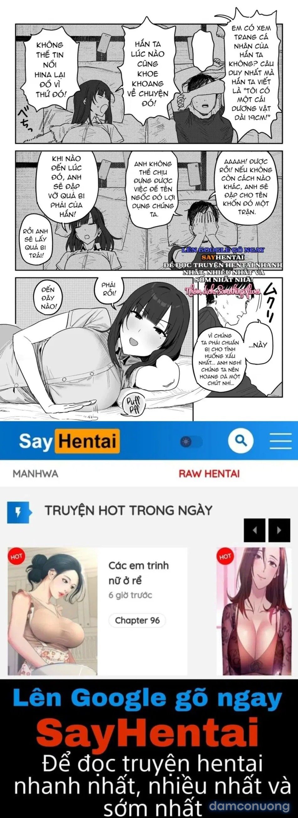 đọc truyện Khiến Cho Cô Ấy Ra Mắt Phim Người Lớn Doujin Thay Cho Con Gái Mình Chương 2 ảnh 21 tại Thiên Thai Truyện